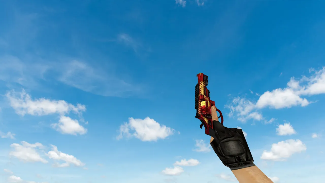 Скриншот Модель R8 Revolver Dragon Soul для CS 1.6 - Четкость и Стиль