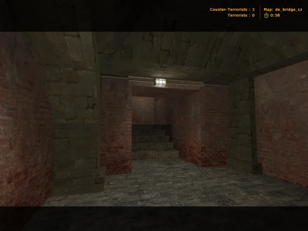 Скриншот  Карта de_bridge_cz для CS 1.6: точки, маршруты, .nav и оптимизация wpoly/epoly