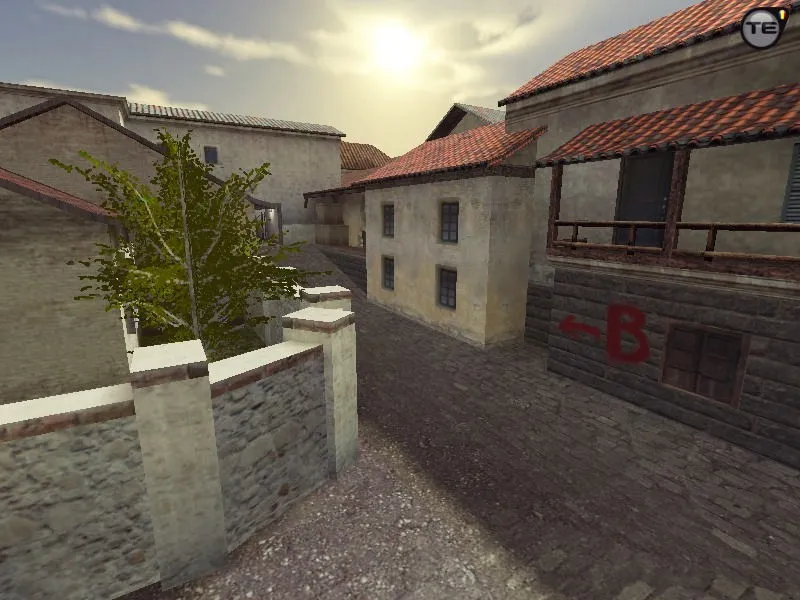 Скриншот css_mirage — DE карта для CS 1.6: точки, маршруты, .nav, оптимизация wpoly/epoly