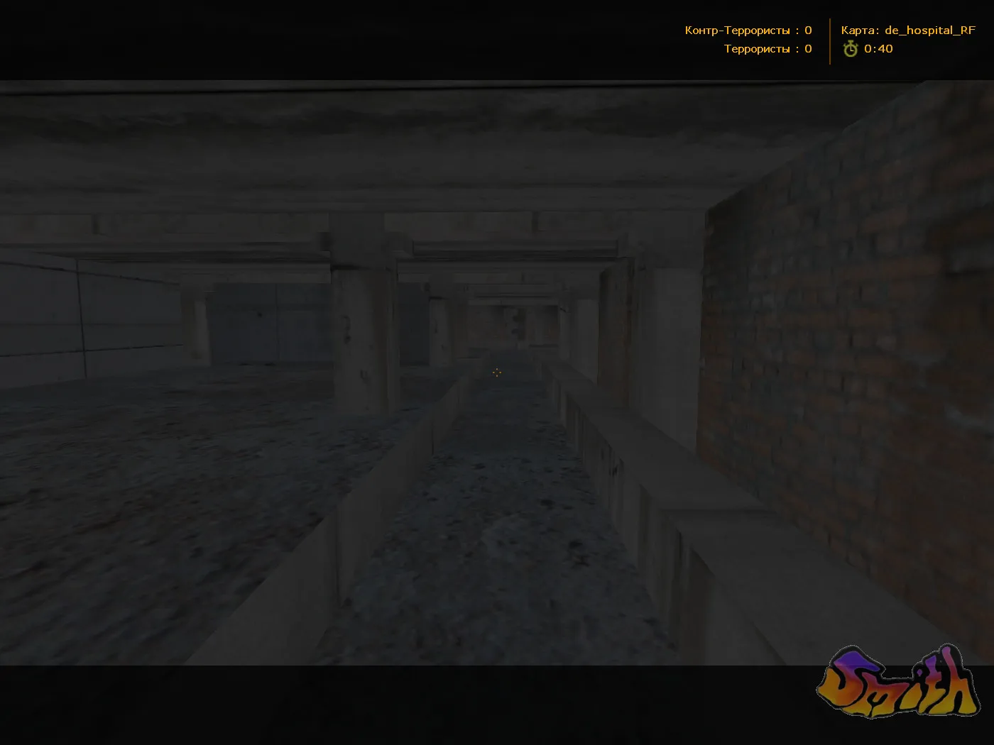 Скриншот  Карта de_hospital_rf для CS 1.6 - Подробное описание и стратегии