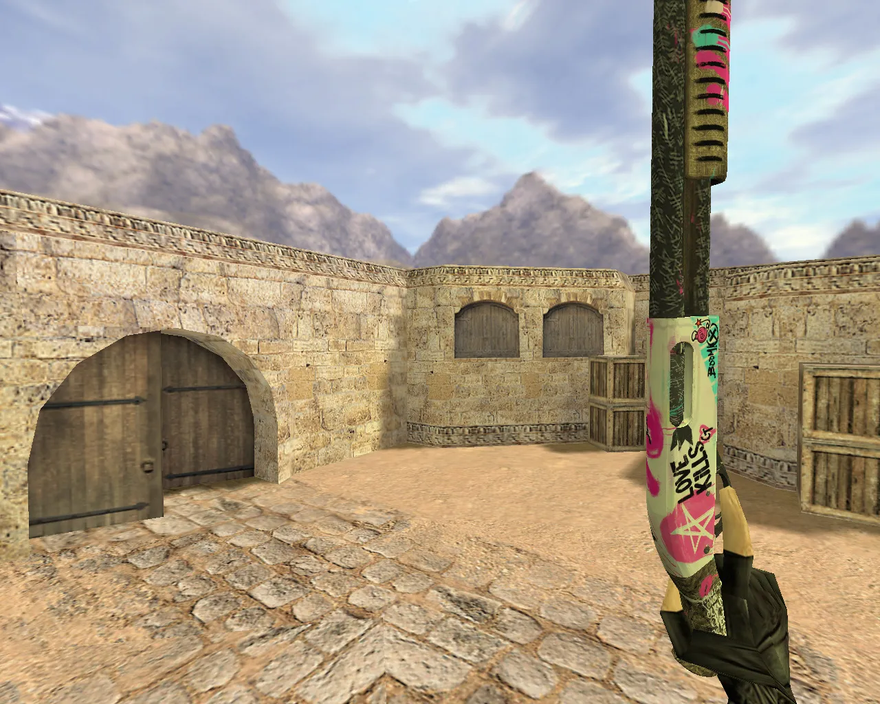 Скриншот Модель «Sawed-off Принцесса пустошей» для CS 1.6