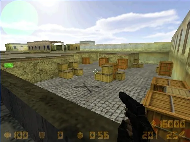 Скриншот  Карта de_town для Counter-Strike 1.6: Тактики и особенности