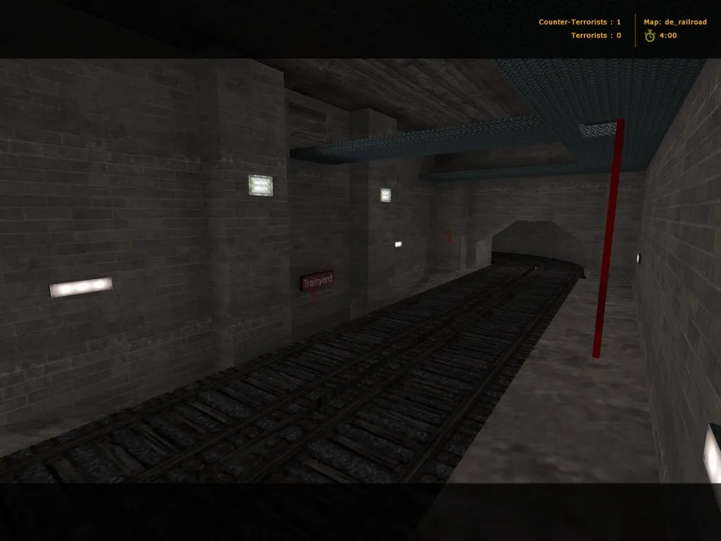 Скриншот Карта de_railroad для CS 1.6: Подробное описание и тактики