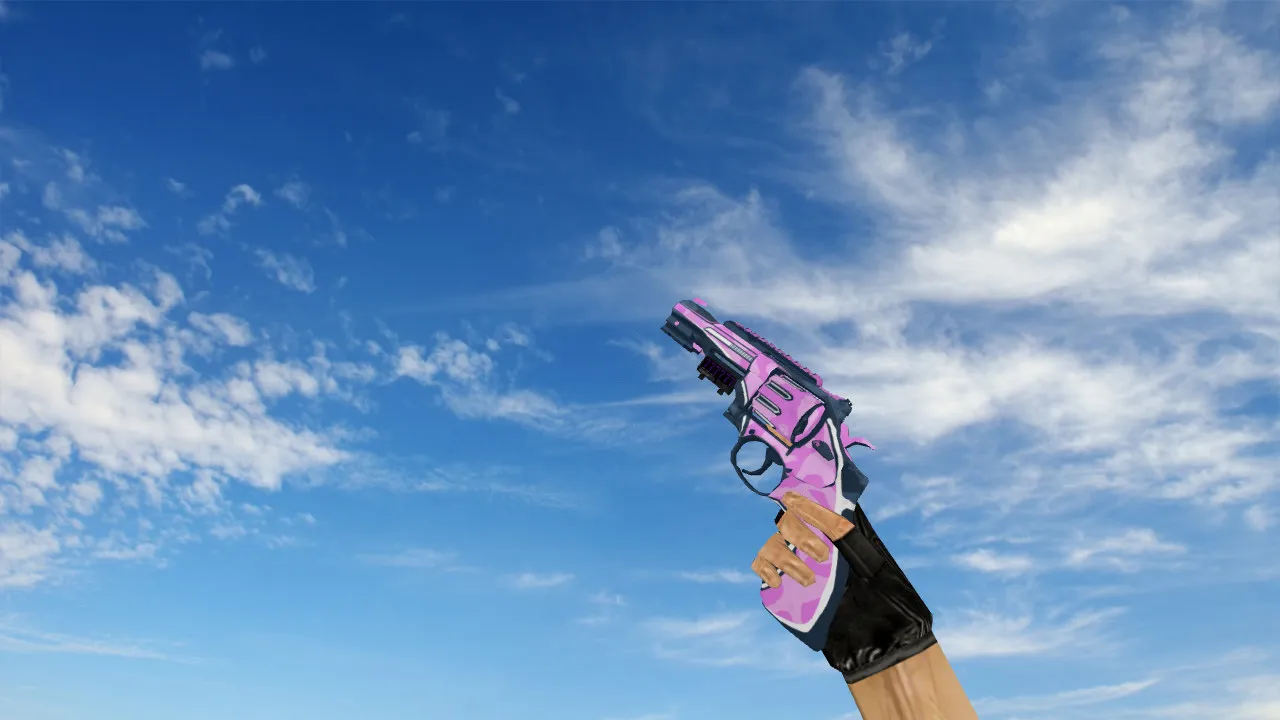 Скриншот Модель «R8 Revolver Vertex Pink» для CS 1.6 - Качественное оружие