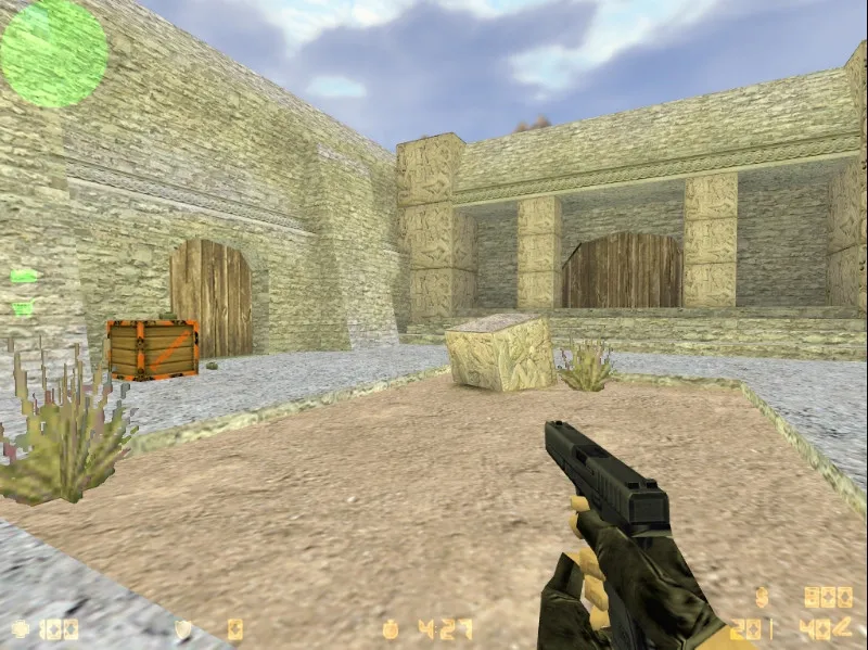 Скриншот  Карта de_yucatan для CS 1.6 - Тактическая карта с уникальным дизайном