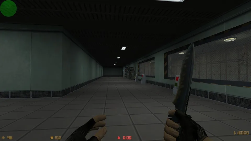 Скриншот  deathrun_toxic_pg для CS 1.6: карта для тренировки, тактика за CT и T, точки ловушек и прохождение