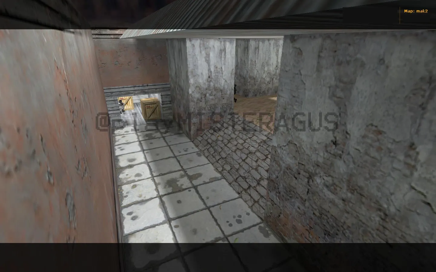 Скриншот  Карта «mak2» для CS 1.6: Тактика и особенности