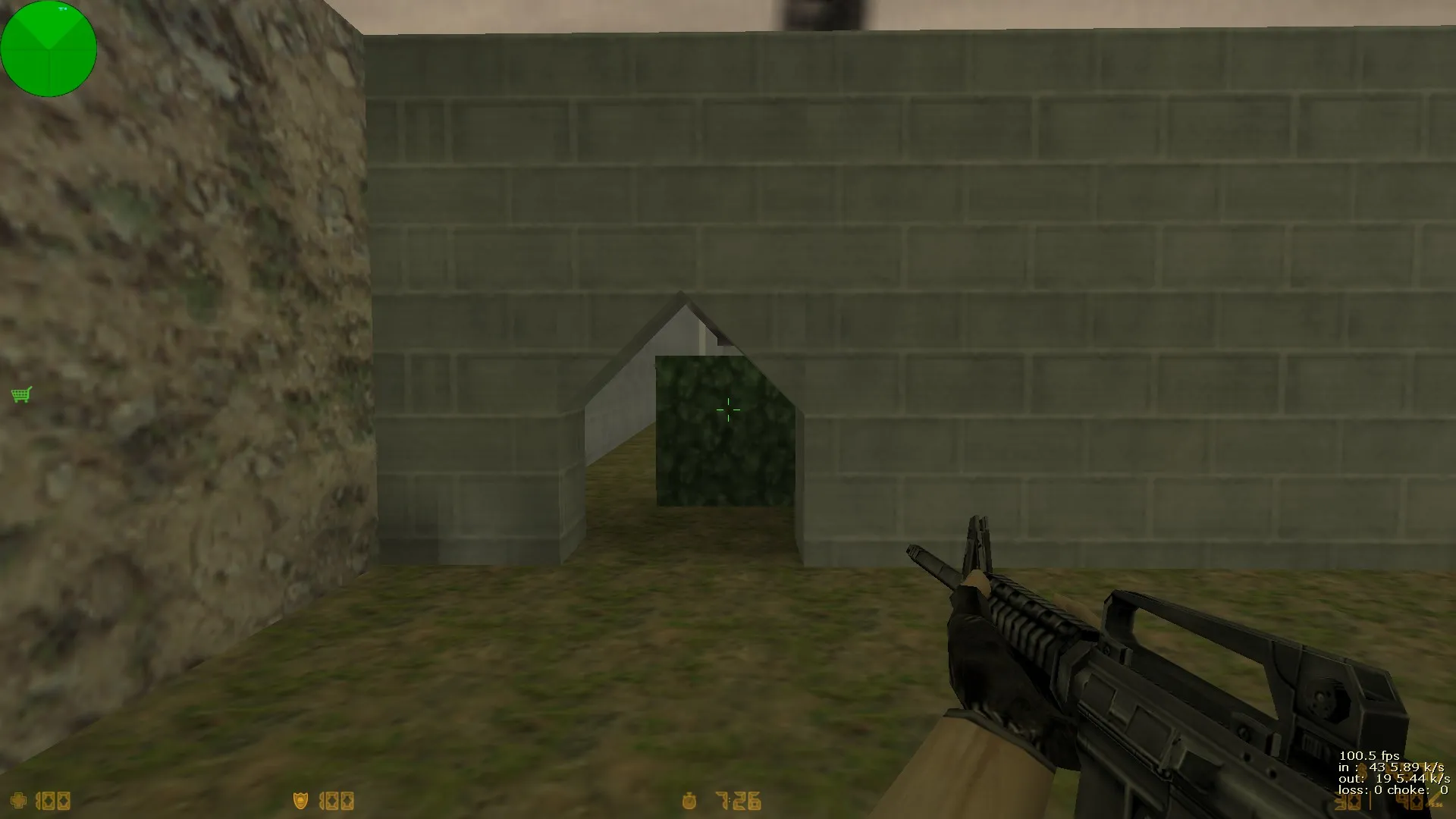 Скриншот  cs_mansion2022 для CS 1.6: баланс сторон, 2 спавна КТ, камеры, заложники в коридоре