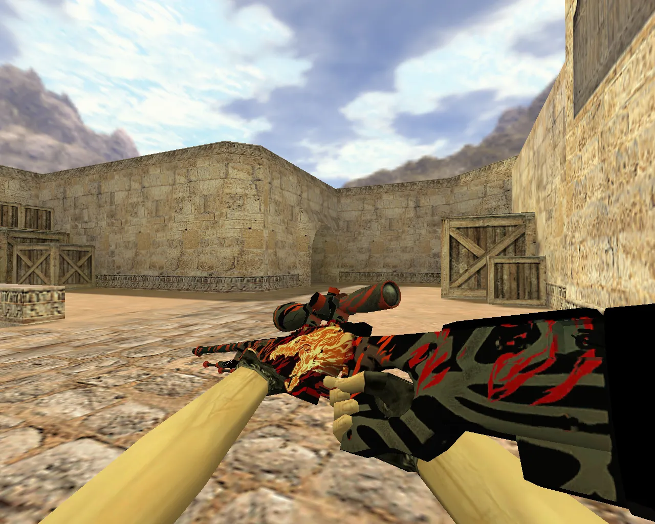 Скриншот Модель «AWP Вой» для CS 1.6 - Скачать и установить