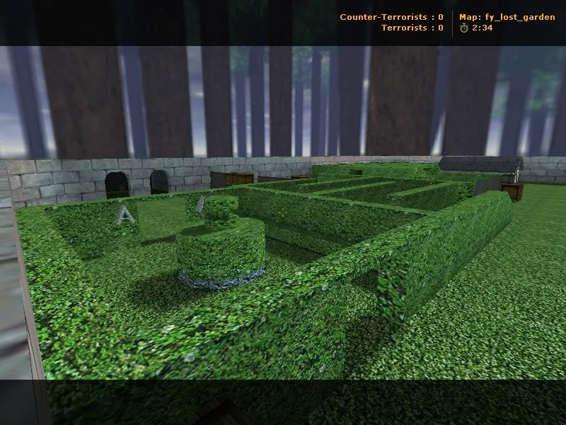 Скриншот Карта «de_lost_garden» для CS 1.6