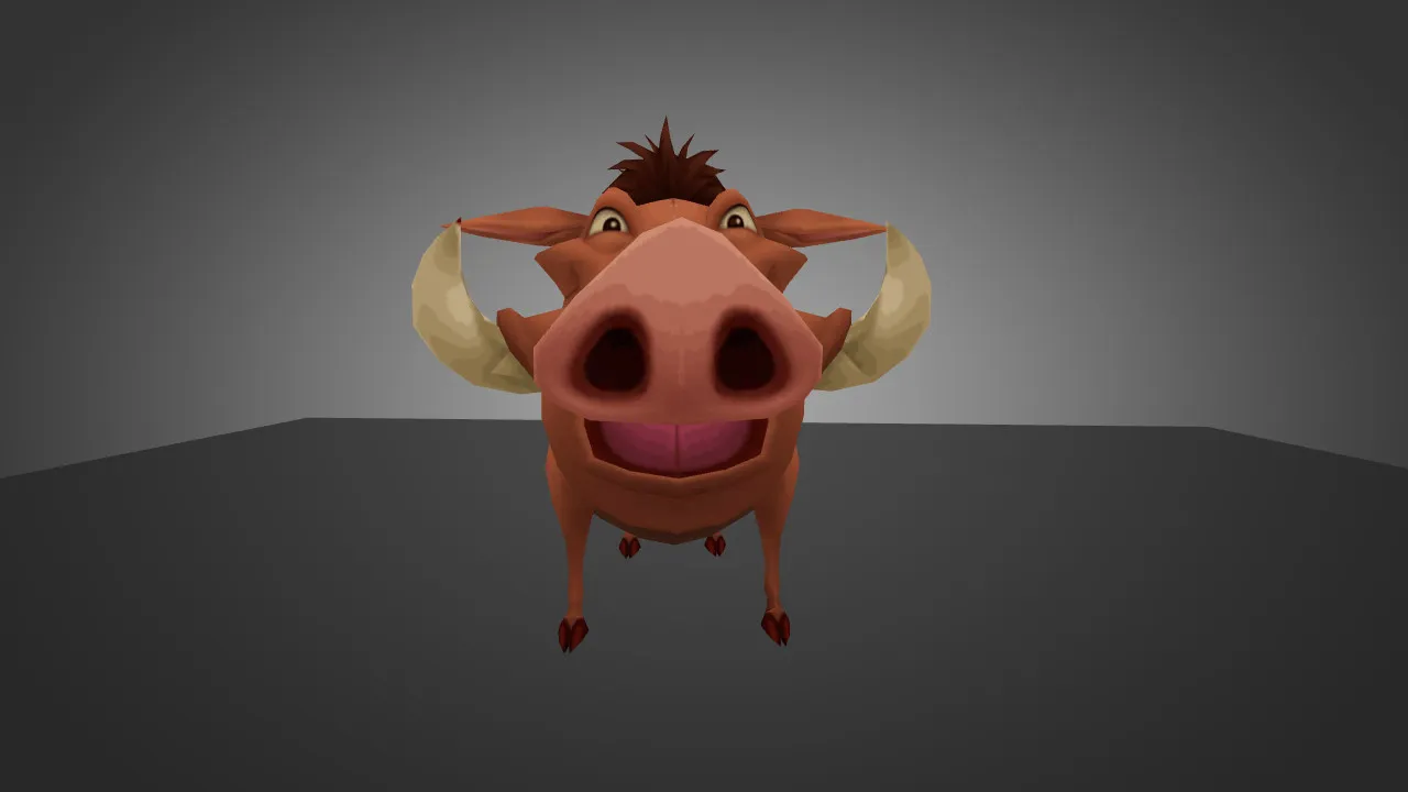 Скриншот Модель «Pumbaa» для CS 1.6 - Уникальные скины для игроков