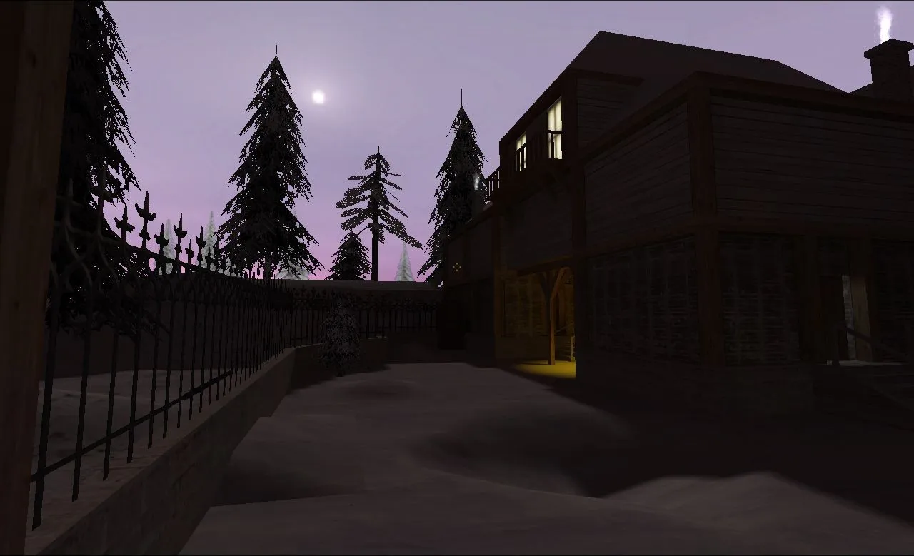 Скриншот  Карта csde_skyfall для CS 1.6: баланс сторон, точки под плент/деф, .nav для ботов и оптимизация