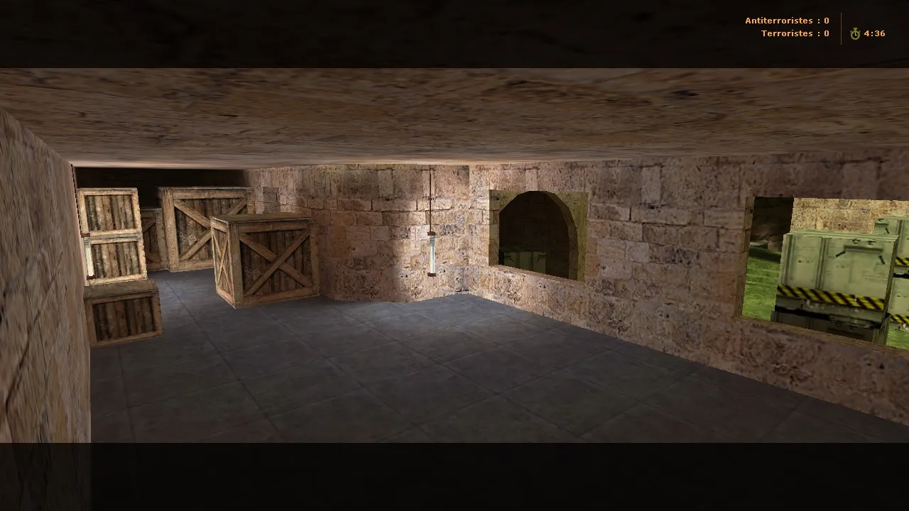Скриншот  de_dust2x карта для CS 1.6: баланс сторон, тактика точек, оптимизация и .nav для ботов