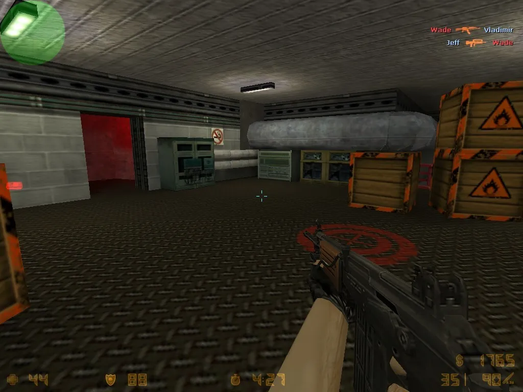 Скриншот de_arcticbase для CS 1.6: тактика, точки, карты .nav и оптимизация wpoly/epoly