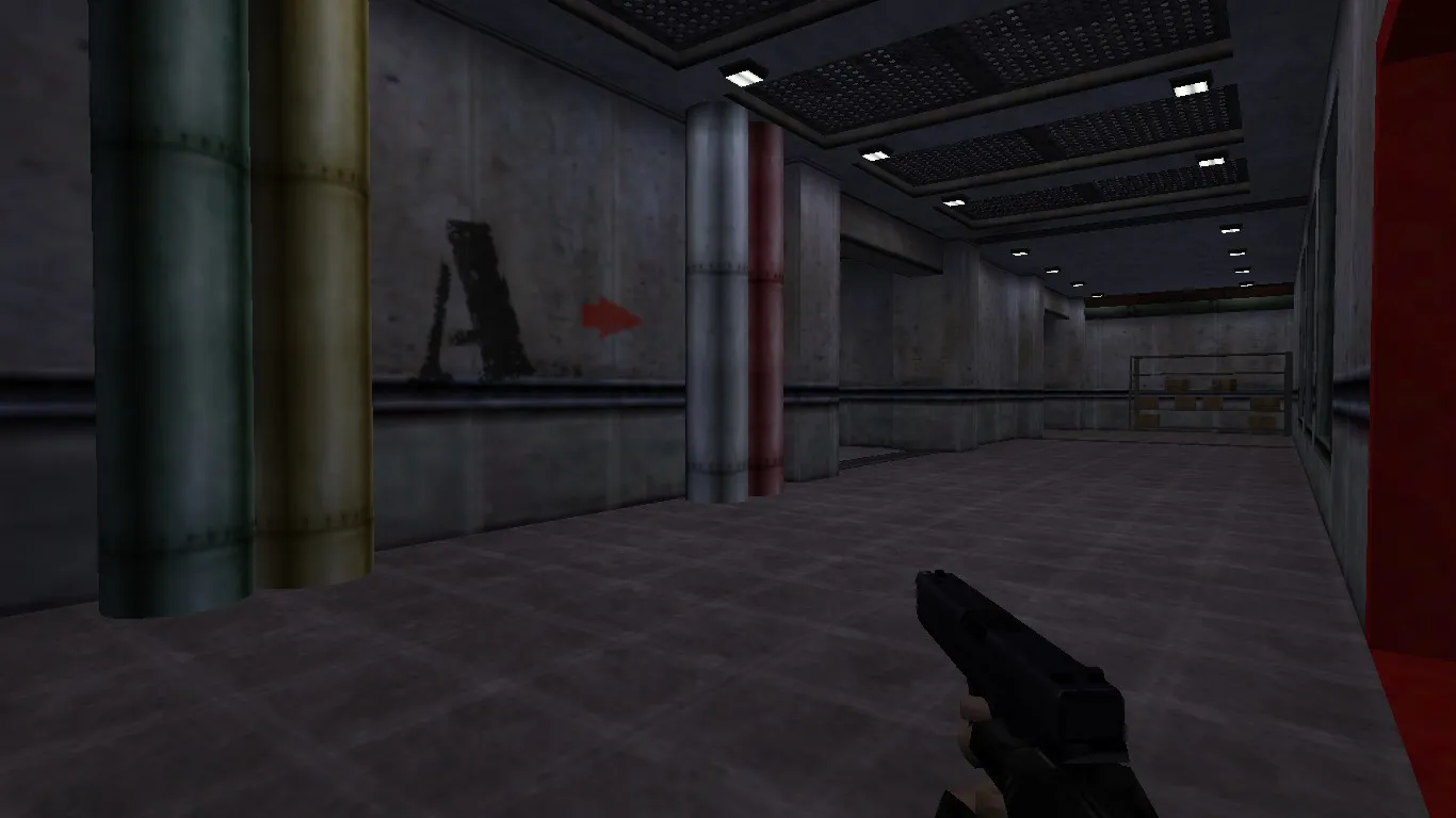 Скриншот  Карта de_lock для CS 1.6 - Тактические возможности и особенности