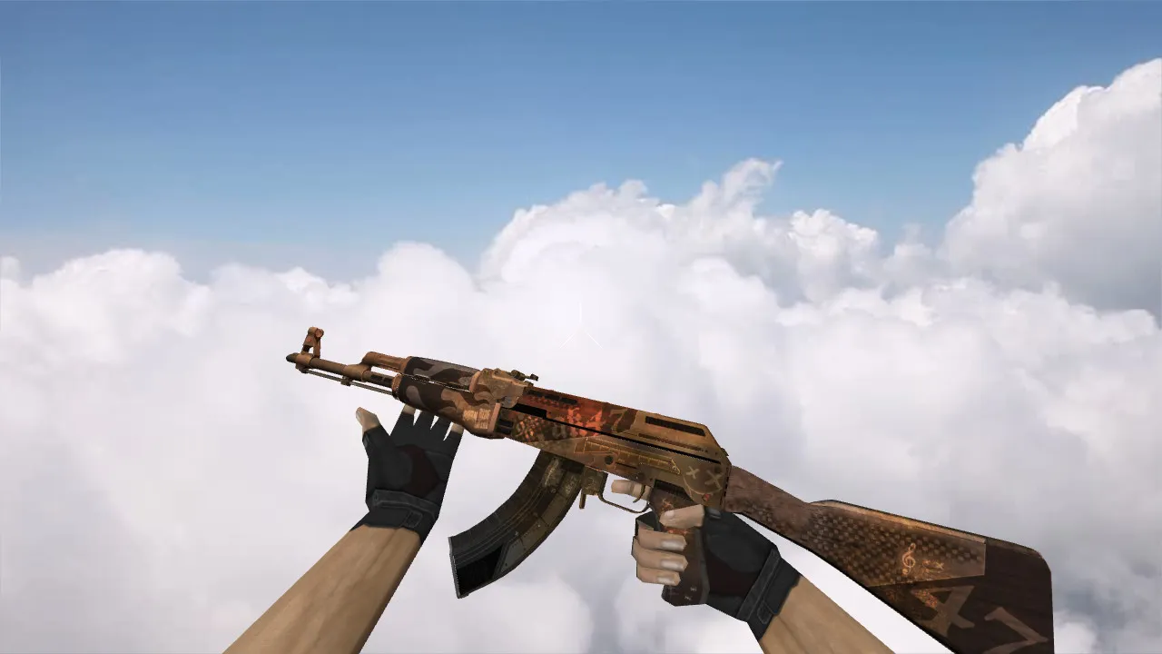 Скриншот Модель «AK-47 Biker» для CS 1.6 - Качество и Уникальность