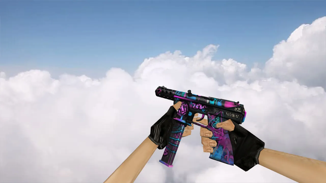 Скриншот Модель TEC-9 «Горячечные грёзы» для CS 1.6 - Скачать и установить