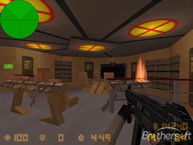 Скриншот  Карта de_enterprise-d для CS 1.6: баланс сторон, точки под плент и деф, .nav для ботов, оптимизация wpoly/epoly