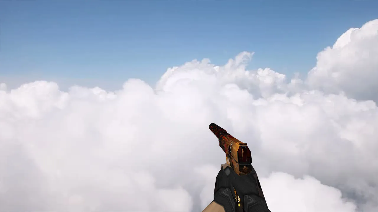 Скриншот Модель USP Mystic Bear для CS 1.6 — Оружие с уникальным дизайном