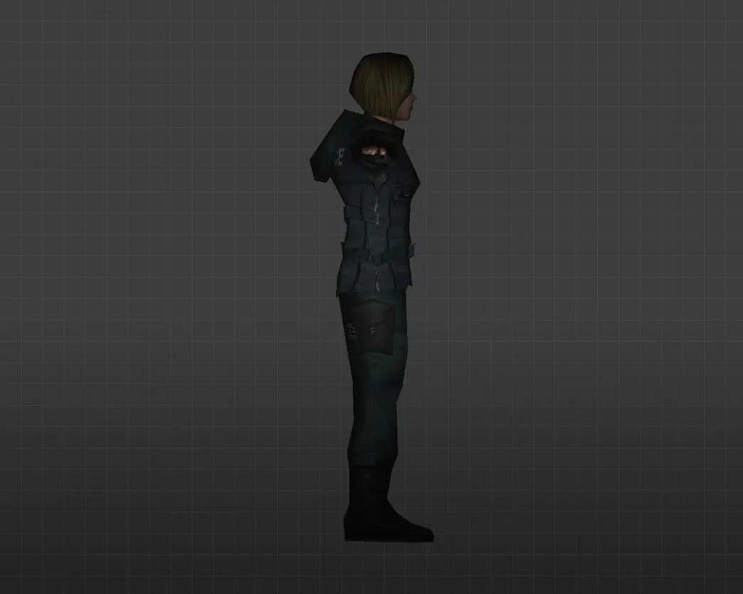 Скриншот Модель «Женщина-полицейский» для CS 1.6 - Уникальный скин для вашего персонажа