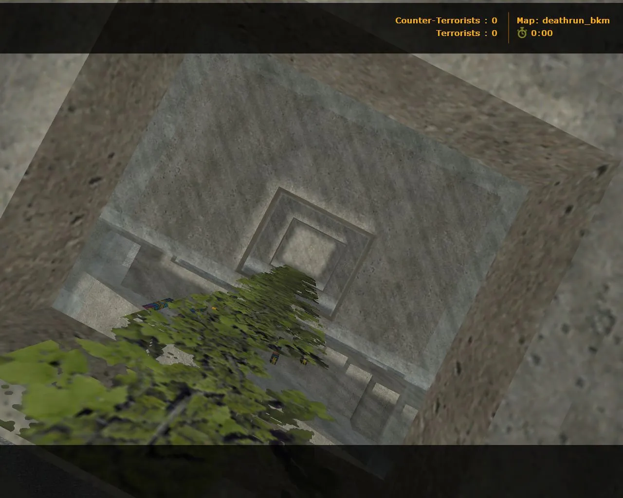 Скриншот  deathrun_bkm для CS 1.6 — тактика за спецов, точки, .nav и оптимизация карты