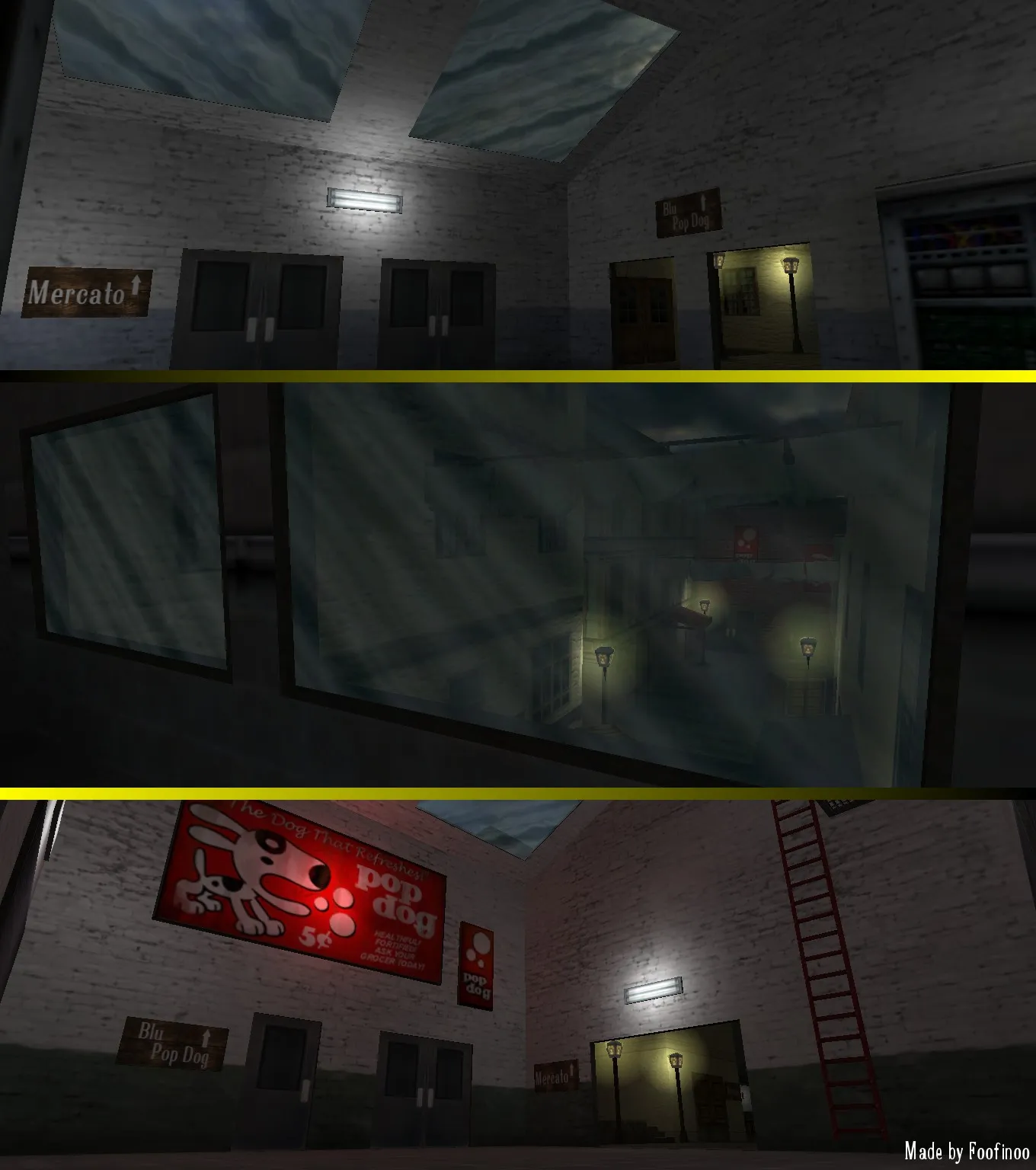 Скриншот  Карта de_italian_village для CS 1.6 - Тактические возможности и баланс