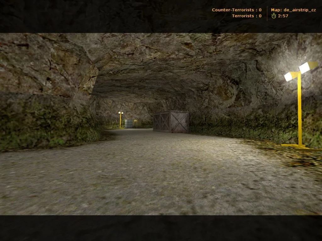 Скриншот de_airstrip_cz для CS 1.6: тактика, точки, боты (.nav), оптимизация карты