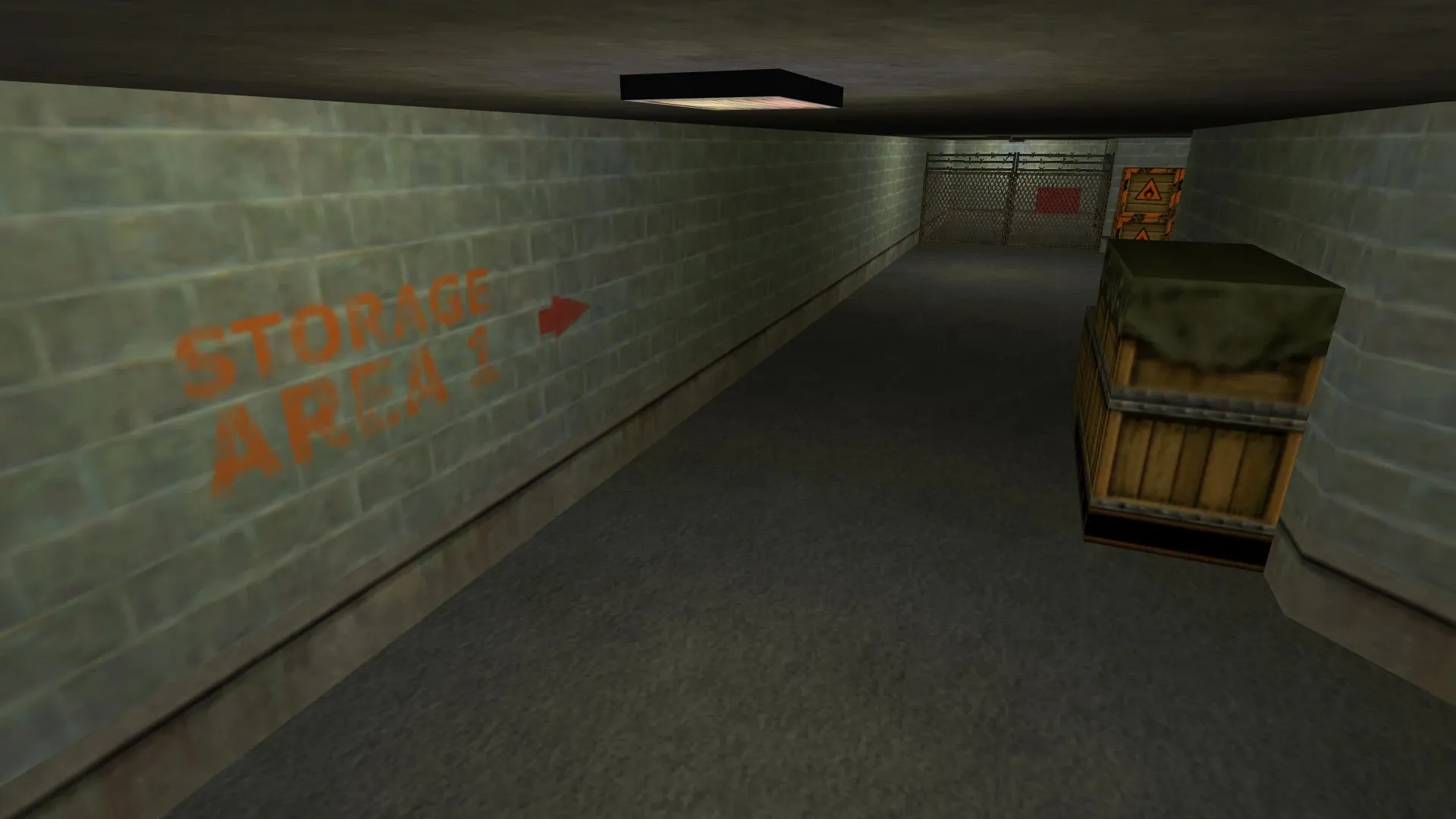 Скриншот  Карта de_ctfotress2 для CS 1.6: точки, маршруты CT/T, оптимизация и запуск без риска