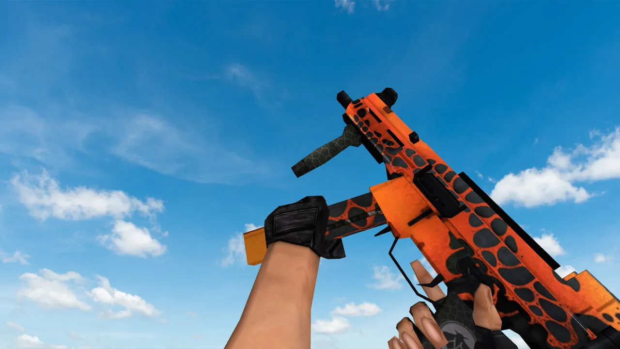 Скриншот Модель «UMP-45 «Дикая моль»» для CS 1.6 — скачать и установить