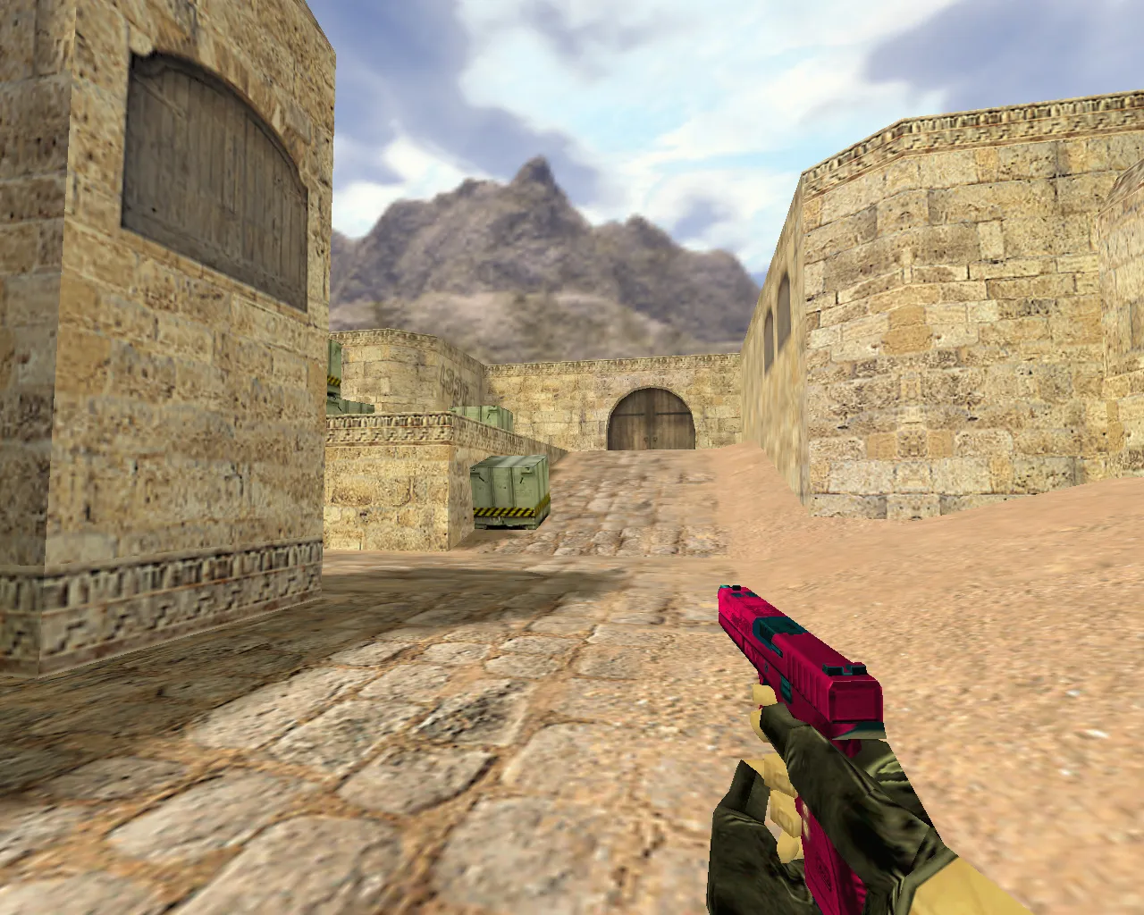 Скриншот Модель Glock Гламур для CS 1.6: Оптимизация и Уникальность