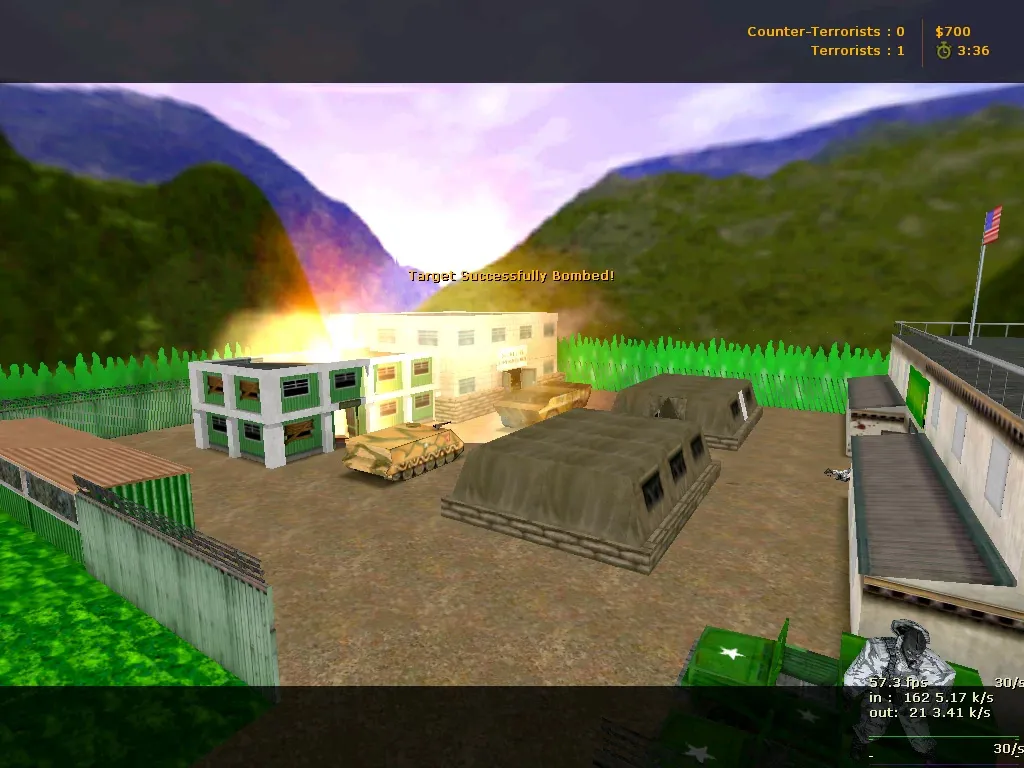 Скриншот  Карта de_napalm для Counter-Strike 1.6: Тактика и анализ