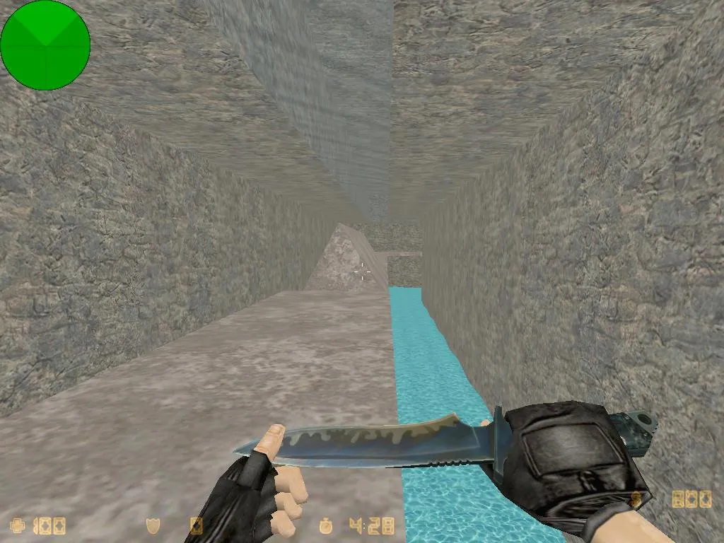 Скриншот  deathrun_wonker для CS 1.6: карта Deathrun, точки, раунды и настройка под сервер