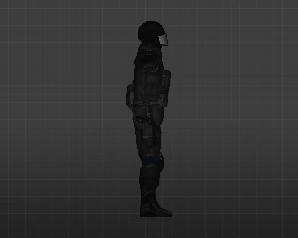 Скриншот Модель «Солдат Umbrella» для CS 1.6 - Качественная текстура и уникальный стиль