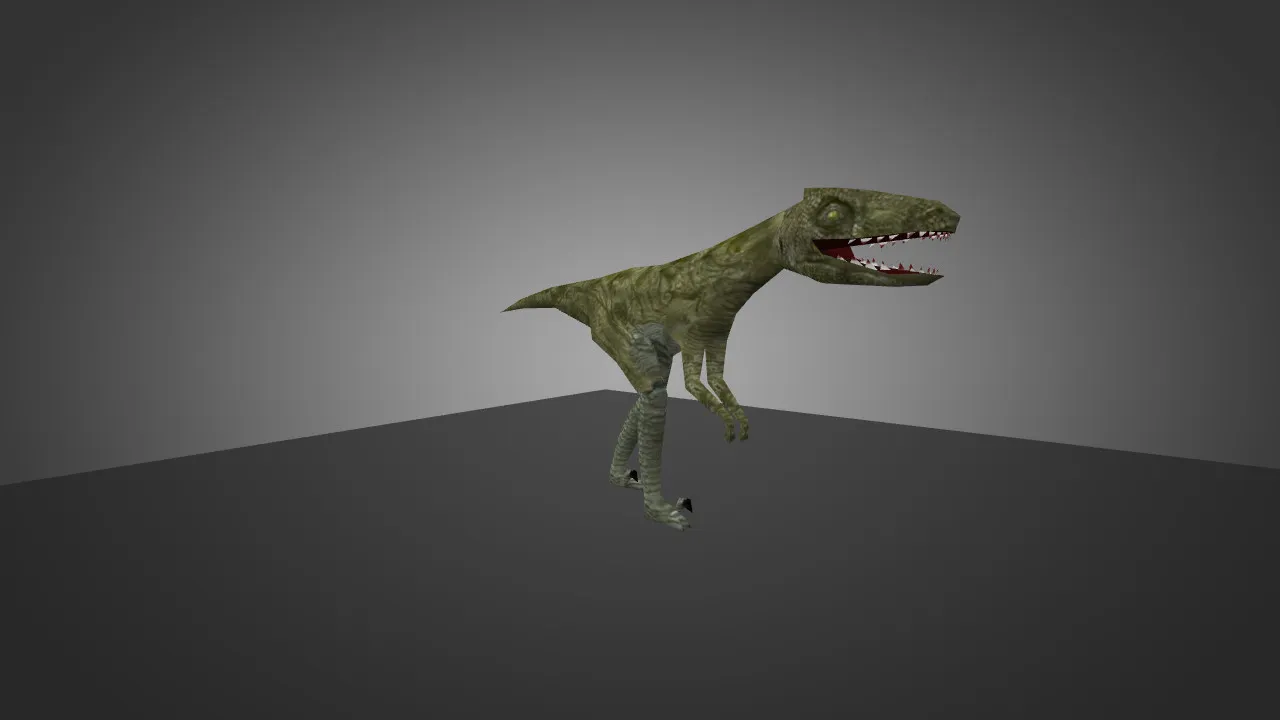 Скриншот Модель «Velociraptor» для CS 1.6 - Уникальная Курица в Игра