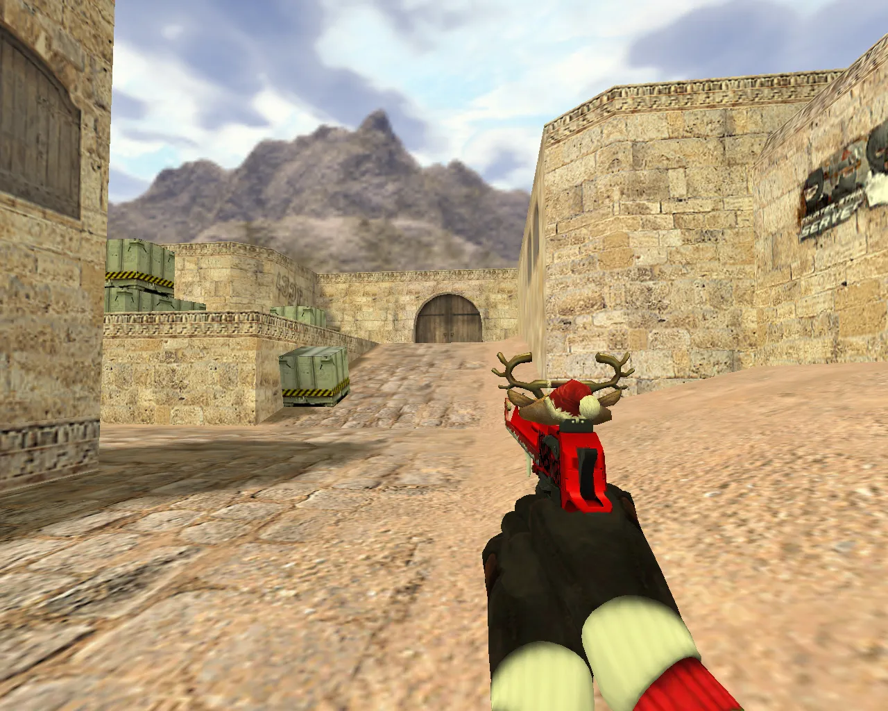 Скриншот Модель «Deagle Новогодний» для CS 1.6 - Погрузитесь в атмосферу праздника