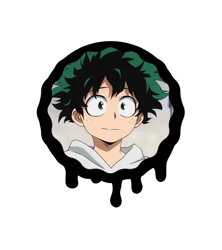 Скриншот Граффити «Изуку Мидория» для CS 1.6 - Уникальные скины и стиль