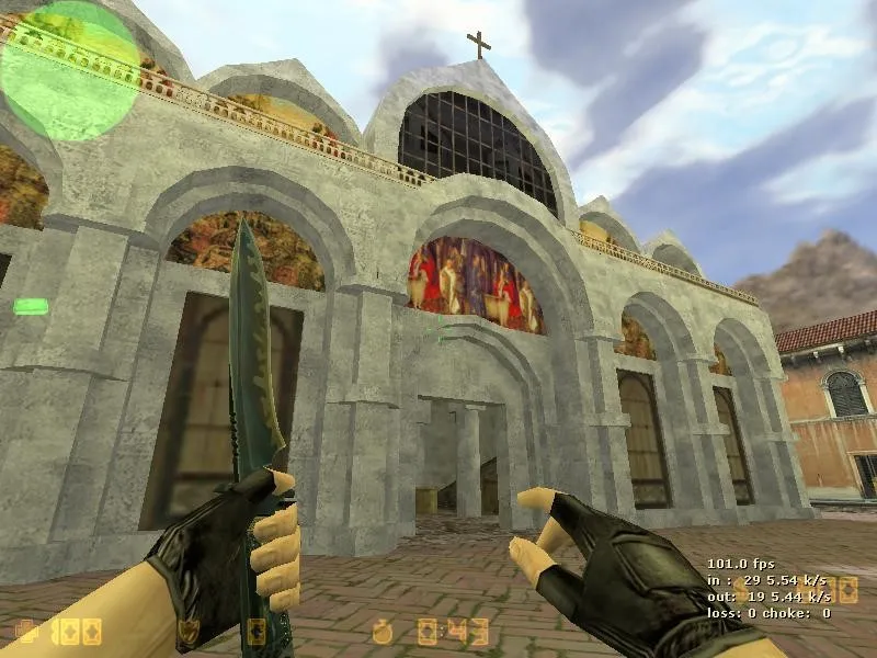 Скриншот Карта de_veneza для CS 1.6: Полное описание и тактики