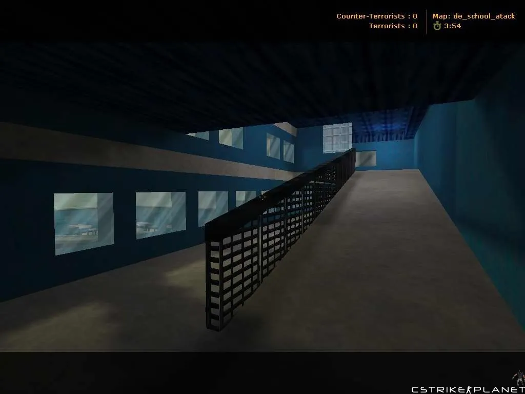 Скриншот  Карта de_school_atack для CS 1.6: Стратегии и тактики