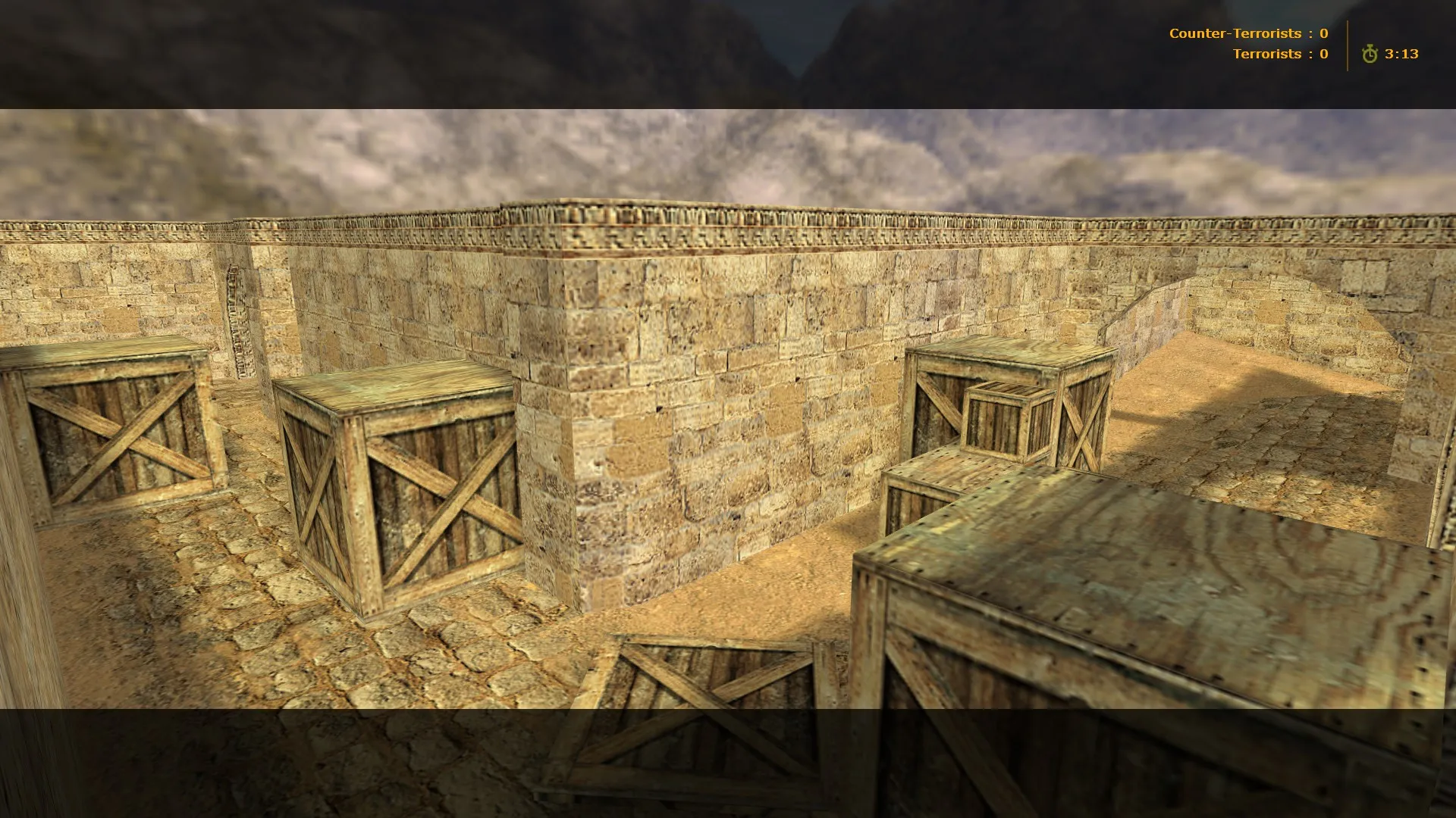 Скриншот  de_2minaret для CS 1.6: обзор карты, точки, спавны, .nav и оптимизация wpoly/epoly