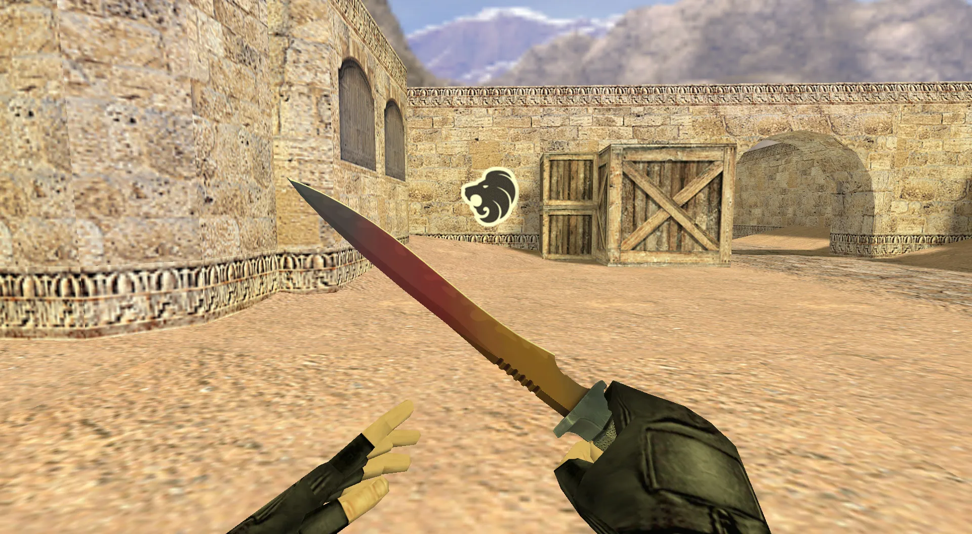 Скриншот Граффити «North Logo» для CS 1.6 - Киберспорт и стиль в игре