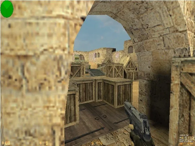 Скриншот  de_crazydust2 для CS 1.6: карта, точки, тактика, .nav, wpoly/epoly и установка без риска