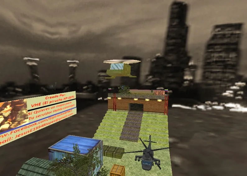 Скриншот  Карта de_warz_cg для CS 1.6: тактические особенности и оптимизация