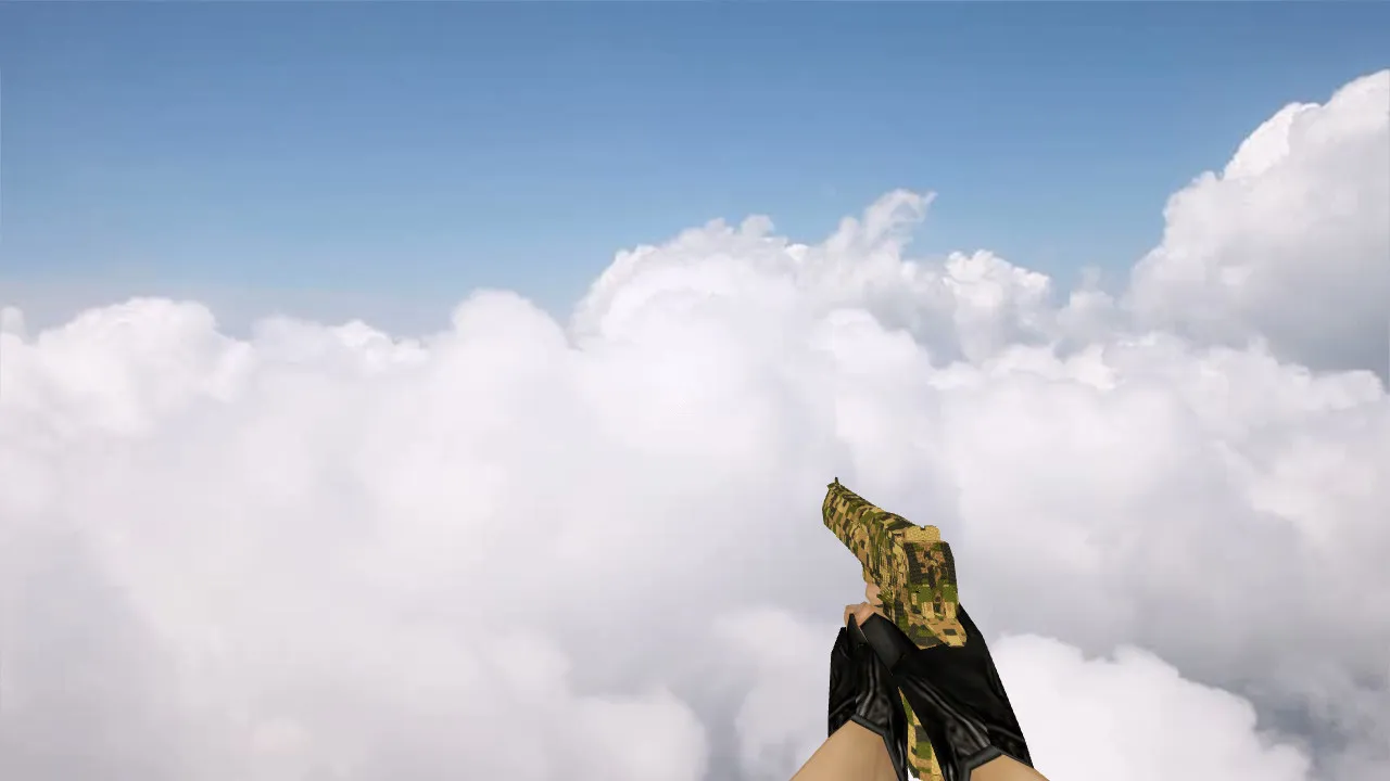 Скриншот Модель «Deagle Peony» для CS 1.6 – высокое качество и уникальный стиль