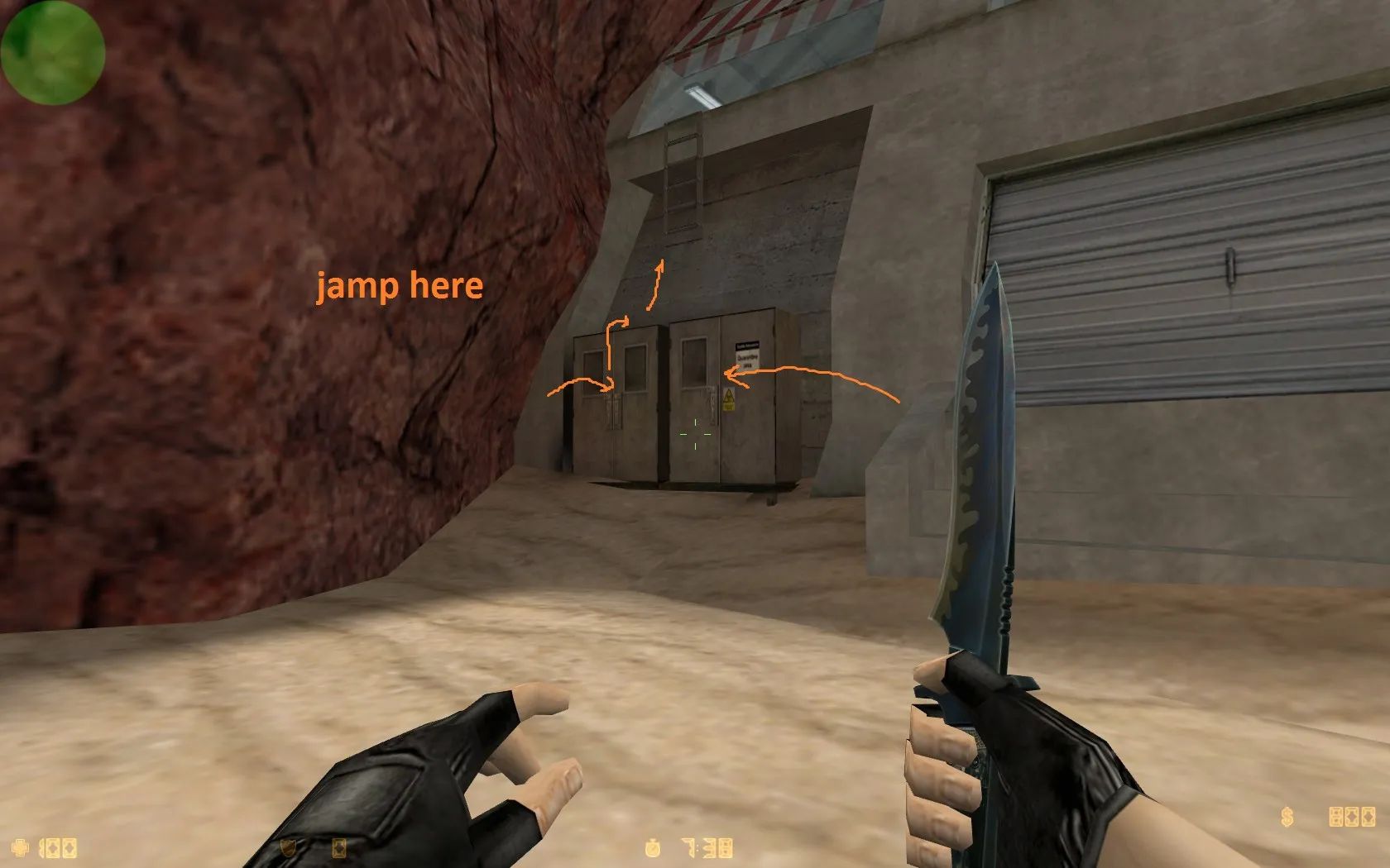 Скриншот  de_facility_czl — карта DE для CS 1.6: баланс сторон, точки, .nav и оптимизация wpoly/epoly