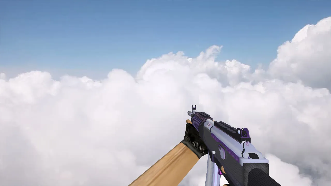 Скриншот Модель «Galil Moores Law Purple» для CS 1.6 - Идеальная тактика